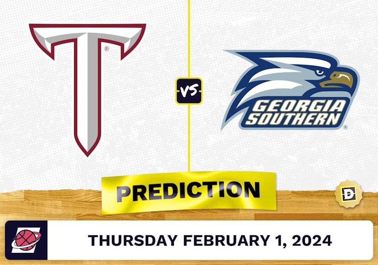 Troy vs. Georgia Southern Prediction, Odds, College Basketball Picks [2/1/2024]