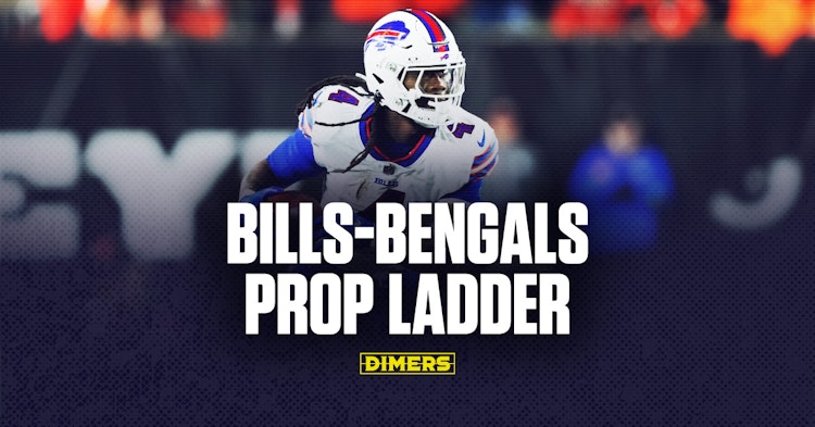 NFL prop bet in Bills vs. Bengals on NFL Sunday
