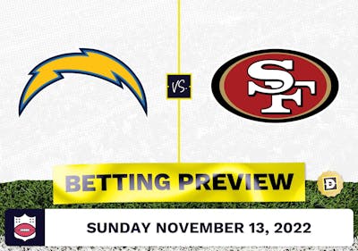 Chargers vs. 49ers Week 10 Prediction and Odds - Nov 13, 2022