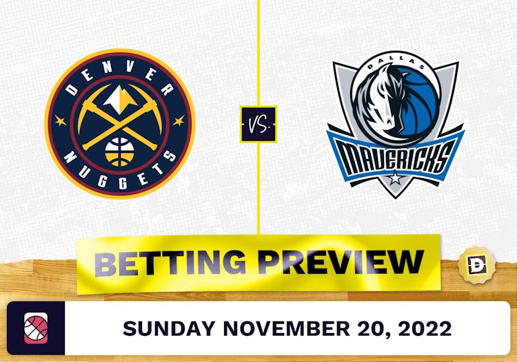 Nuggets vs. Mavericks Prediction and Odds - Nov 20, 2022