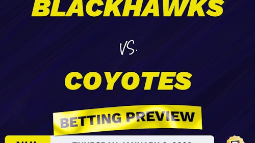 Blackhawks vs. Coyotes Predictions and Odds - Jan 6, 2022