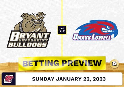 Bryant University vs. Massachusetts-Lowell CBB Prediction and Odds - Jan 22, 2023