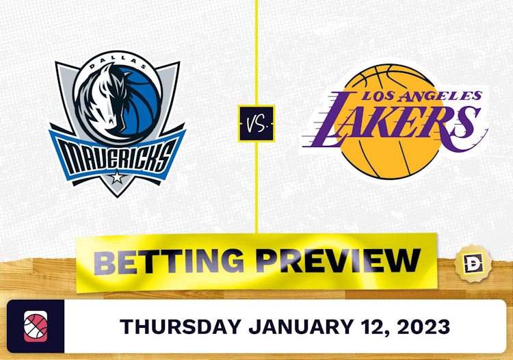 Mavericks vs. Lakers Prediction and Odds - Jan 12, 2023