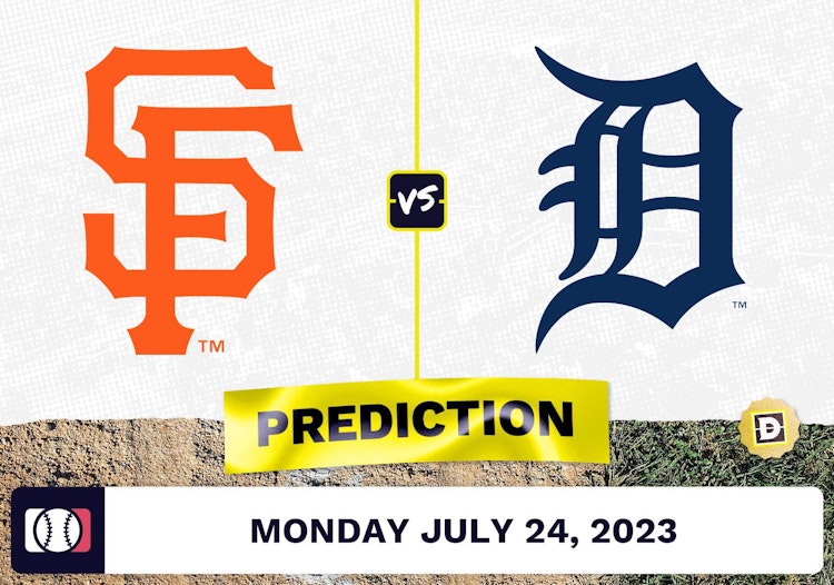 Giants vs. Tigers Prediction for MLB Monday [7/24/2023]