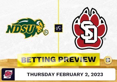 North Dakota State vs. South Dakota CBB Prediction and Odds - Feb 2, 2023
