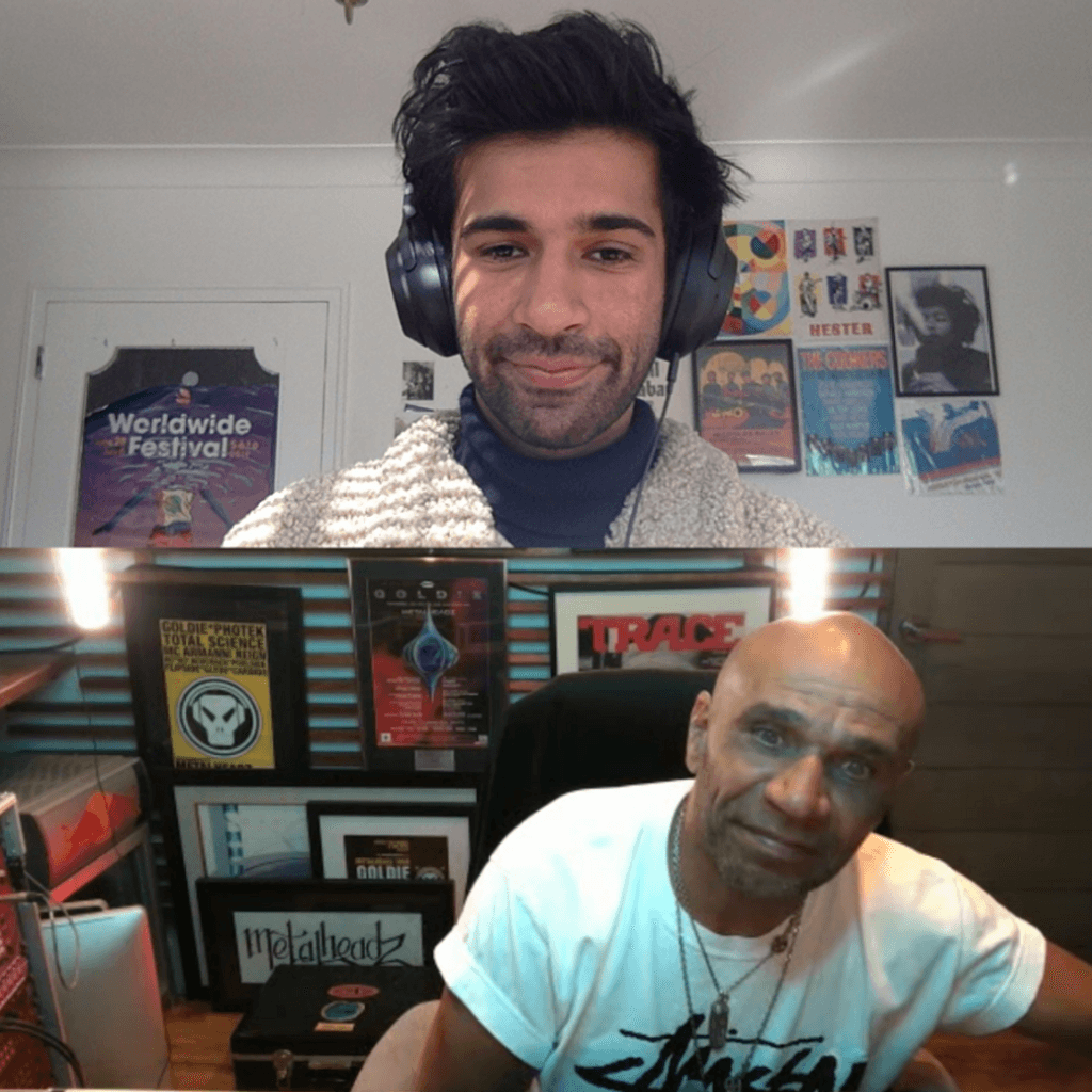 Haseeb Iqbal with Goldie // 14-03-21