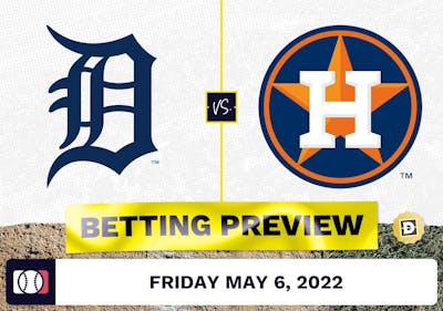 Tigers vs. Astros Prediction and Odds - May 6, 2022