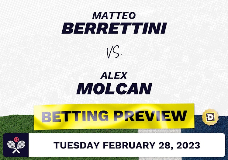 Matteo Berrettini vs. Alex Molcan Predictions - Feb 28, 2023