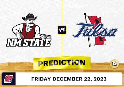 New Mexico State vs. Tulsa Prediction, Odds, College Basketball Picks  [12/22/2023]