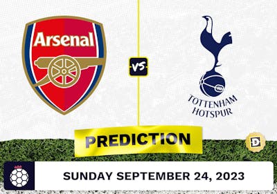 Arsenal vs. Tottenham Prediction and Odds - September 24, 2023