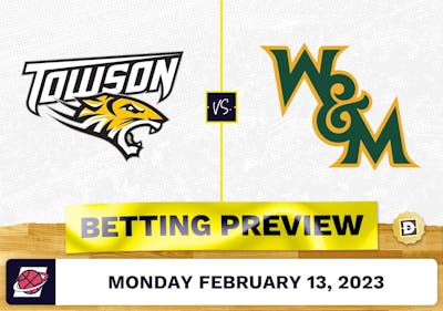Towson vs. William & Mary CBB Prediction and Odds - Feb 13, 2023