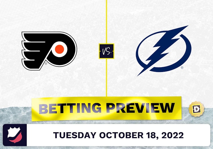 Flyers vs. Lightning Prediction and Odds - Oct 18, 2022