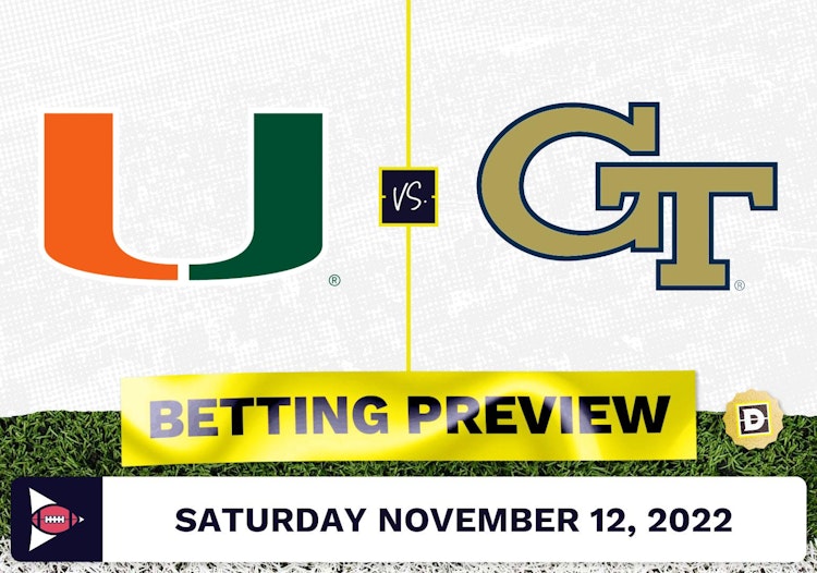 Miami Florida vs. Georgia Tech CFB Prediction and Odds - Nov 12, 2022