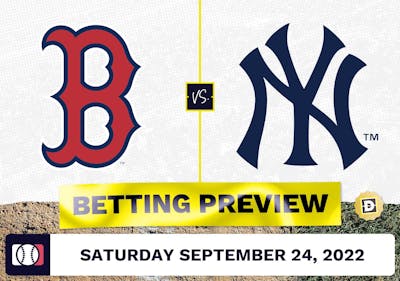 Red Sox vs. Yankees Prediction and Odds - Sep 24, 2022