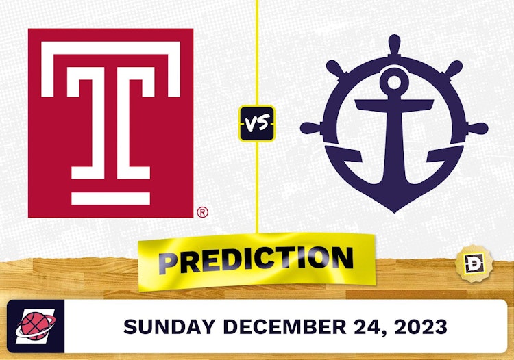 Temple vs. Portland Prediction, Odds, College Basketball Picks  [12/24/2023]