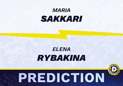Maria Sakkari vs. Elena Rybakina Prediction, Odds, Picks for WTA Miami 2024
