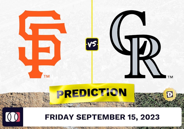 Giants vs. Rockies Prediction for MLB Friday [9/15/2023]