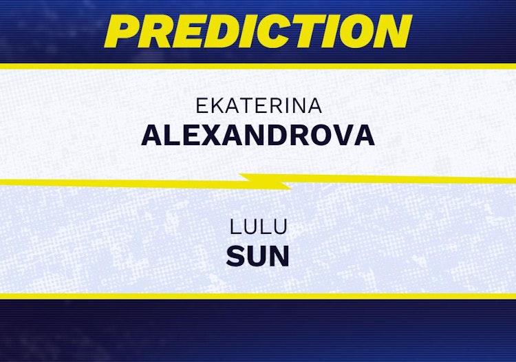 Ekaterina Alexandrova vs Lulu Sun Tennis Prediction.