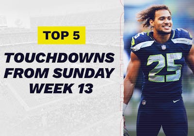 2021 NFL Season: The Top 5 Touchdowns of Sunday, December 5, 2021