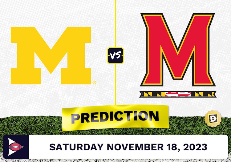 Michigan vs. Maryland CFB Prediction and Odds - November 18, 2023