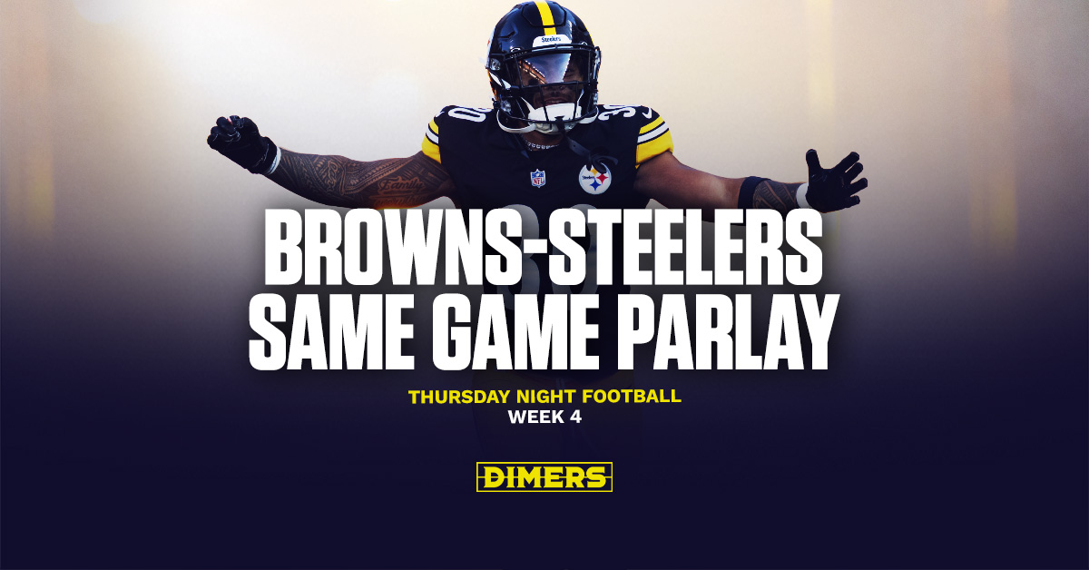 Browns vs. Steelers parlay picks: Bet these Thursday Night Football props at boosted +550 odds on bet365
