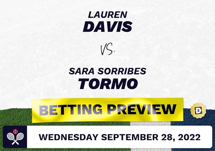 Lauren Davis vs. Sara Sorribes Tormo Predictions - Sep 28, 2022