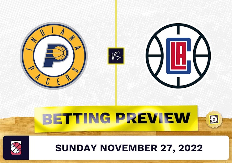 Pacers vs. Clippers Prediction and Odds - Nov 27, 2022
