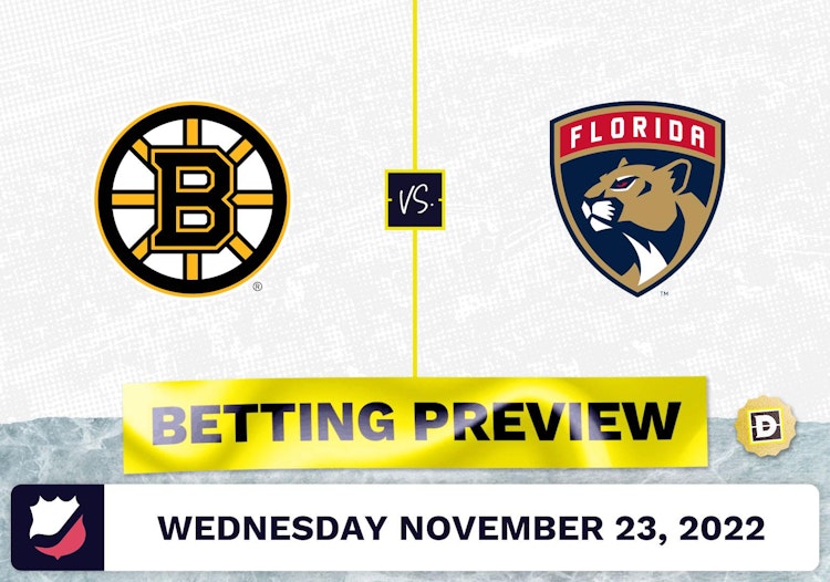 Bruins vs. Panthers Prediction and Odds - Nov 23, 2022