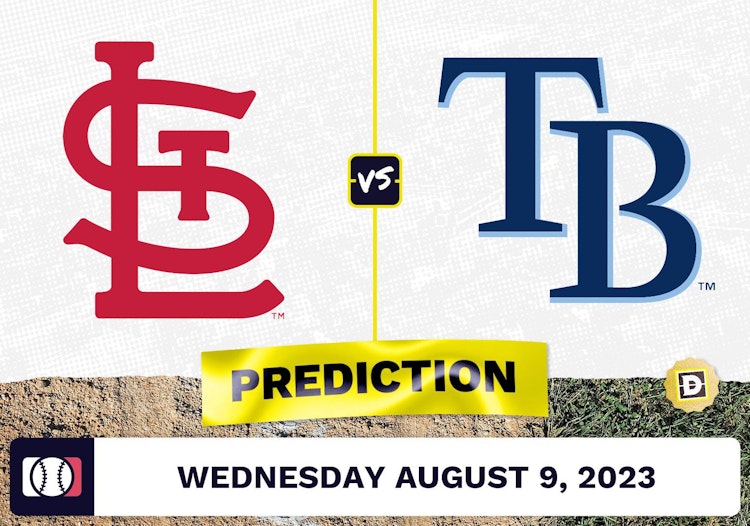 Cardinals vs. Rays Prediction for MLB Wednesday [8/9/2023]