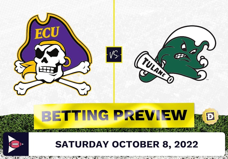East Carolina vs. Tulane CFB Prediction and Odds - Oct 8, 2022