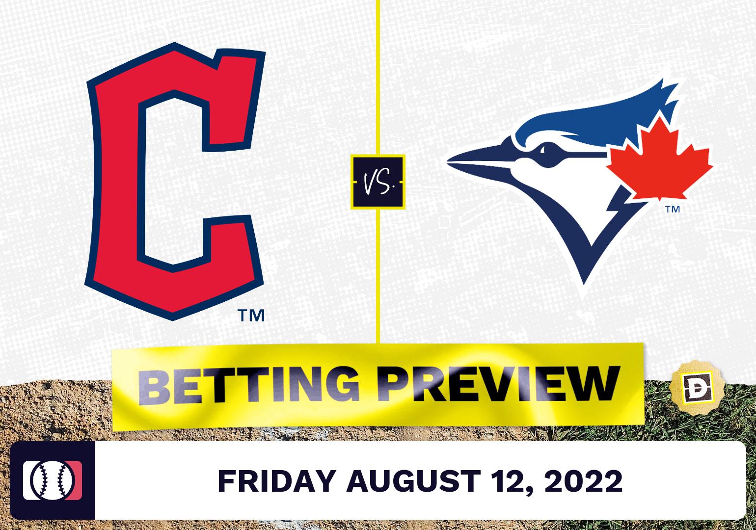 Guardians vs. Blue Jays Prediction and Odds - Aug 12, 2022