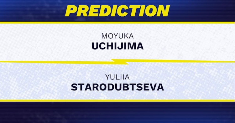 Moyuka Uchijima vs Yuliia Starodubtseva Tennis Prediction.