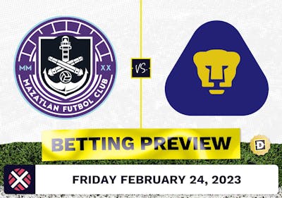 Mazatlan vs. Pumas UNAM Prediction and Odds - Feb 24, 2023