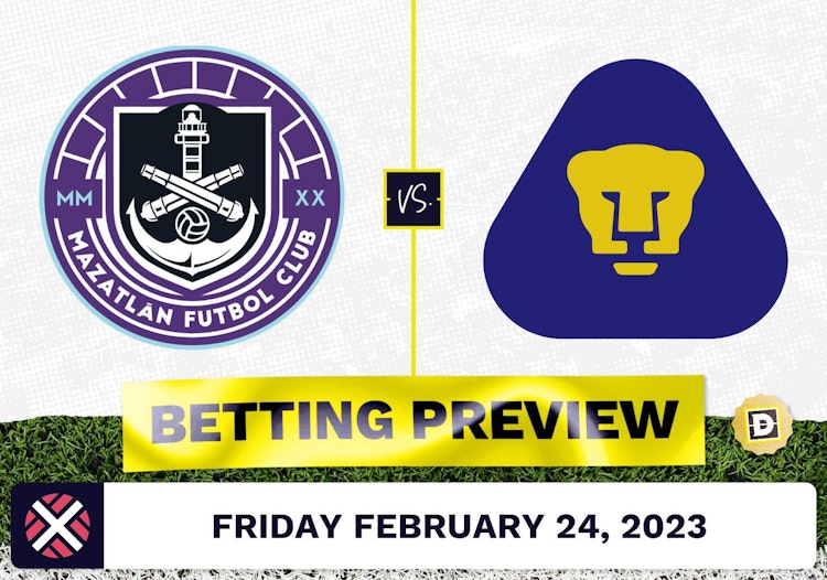 Mazatlan vs. Pumas UNAM Prediction and Odds - Feb 24, 2023