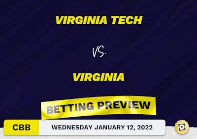Virginia Tech vs. Virginia CBB Predictions and Odds - Jan 12, 2022