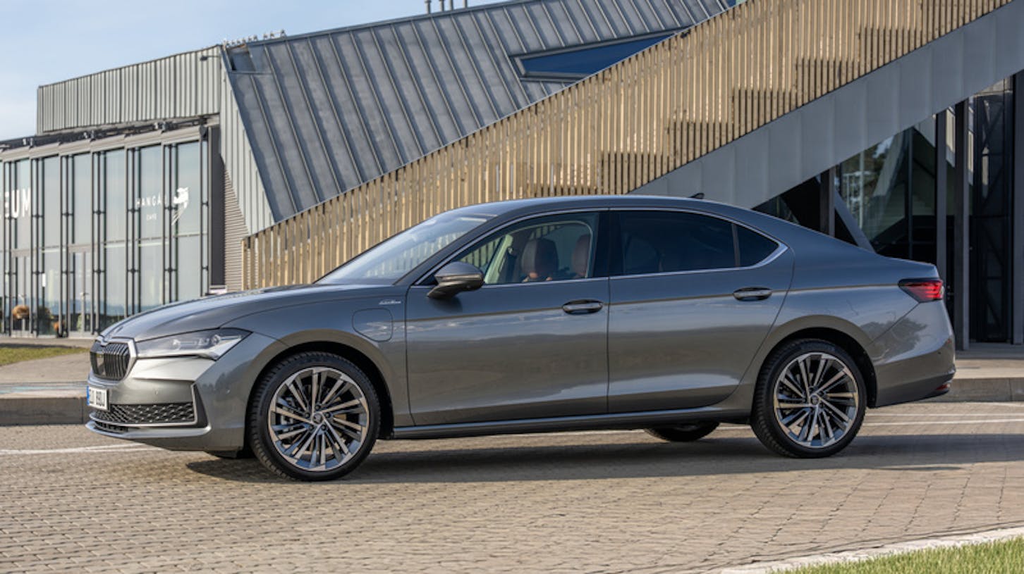 Ein Škoda Superb iV.