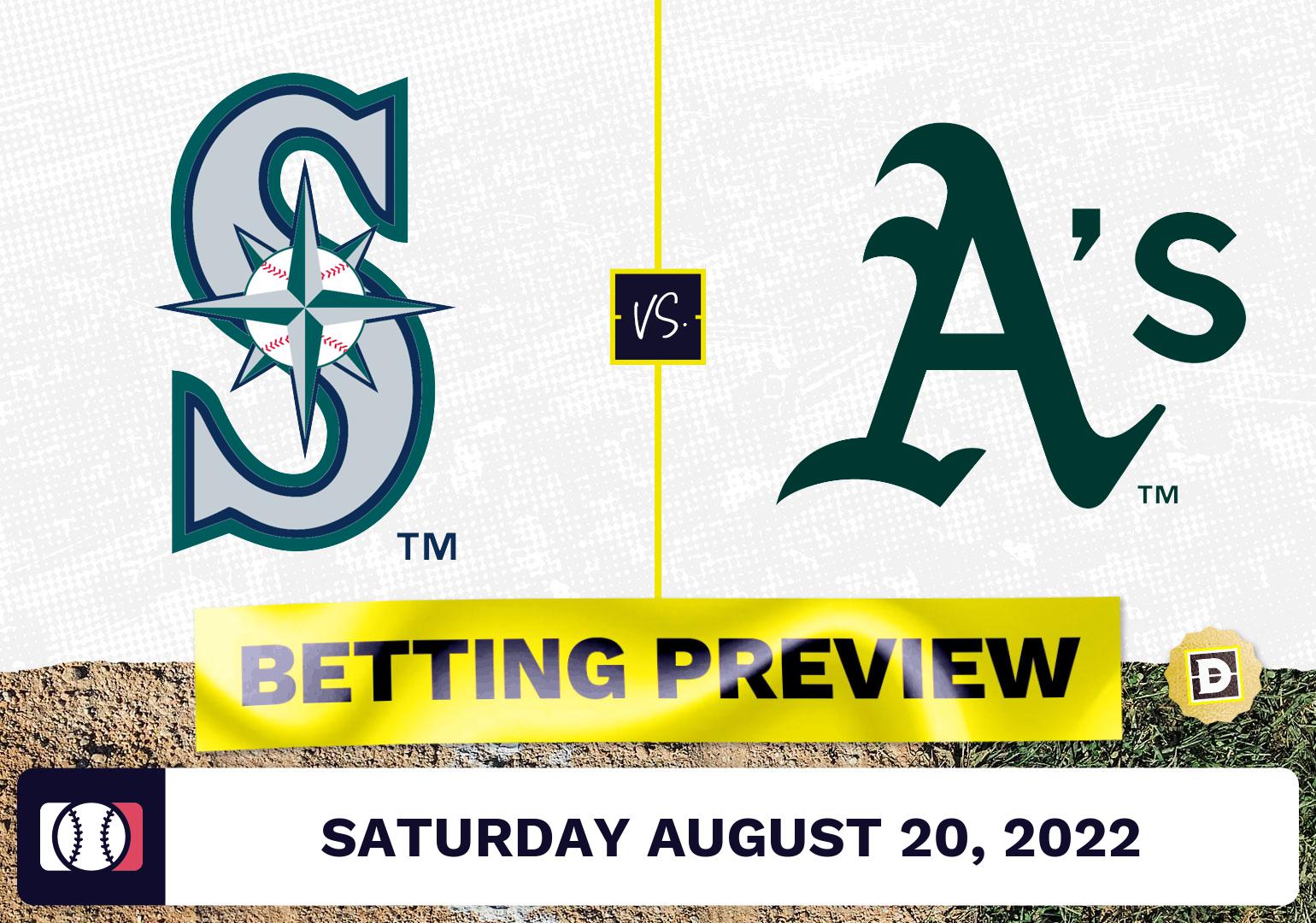 Mariners vs. Athletics Prediction and Odds - Aug 20, 2022