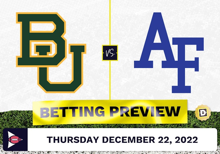 Baylor vs. Air Force CFB Prediction and Odds - Dec 22, 2022