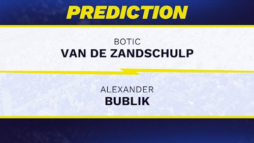 Botic Van de Zandschulp vs. Alexander Bublik prediction, odds, picks for ATP Hong Kong 2026