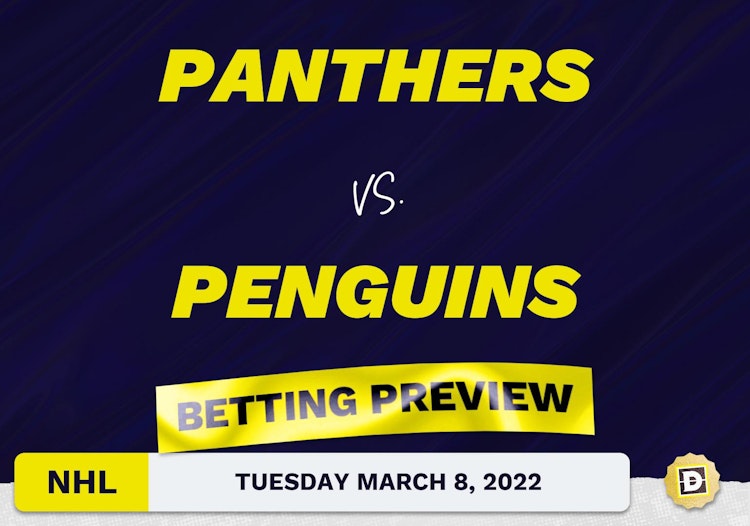 Panthers vs. Penguins Predictions and Odds - Mar 8, 2022