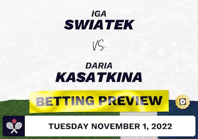 Iga Swiatek vs. Daria Kasatkina Predictions - Nov 1, 2022