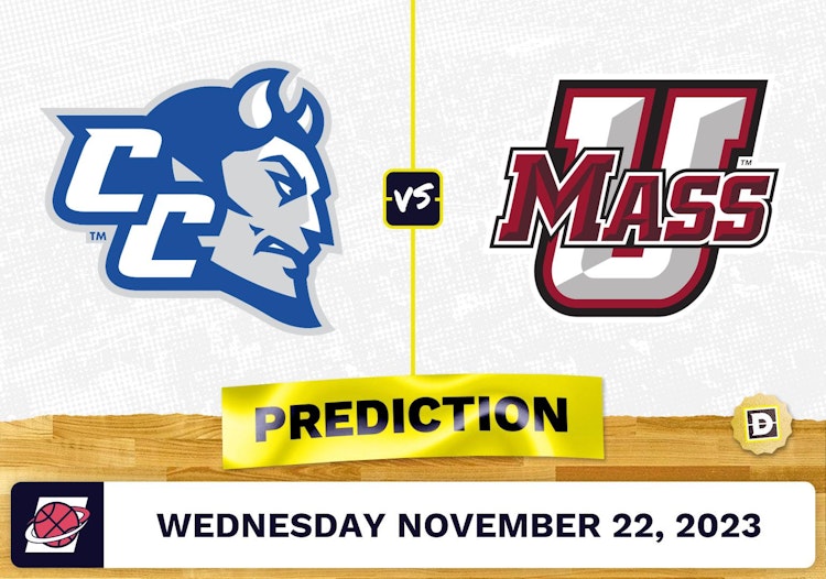 Central Connecticut State vs. Massachusetts Basketball Prediction - November 22, 2023