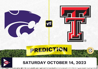 Kansas State vs. Texas Tech CFB Prediction and Odds - October 14, 2023