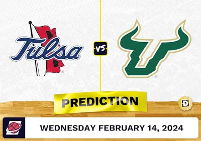 Tulsa vs. South Florida Prediction, Odds, College Basketball Picks [2/14/2024]