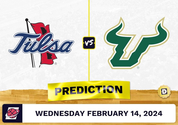 Tulsa vs. South Florida Prediction, Odds, College Basketball Picks [2/14/2024]