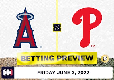 Angels vs. Phillies Prediction and Odds - Jun 3, 2022