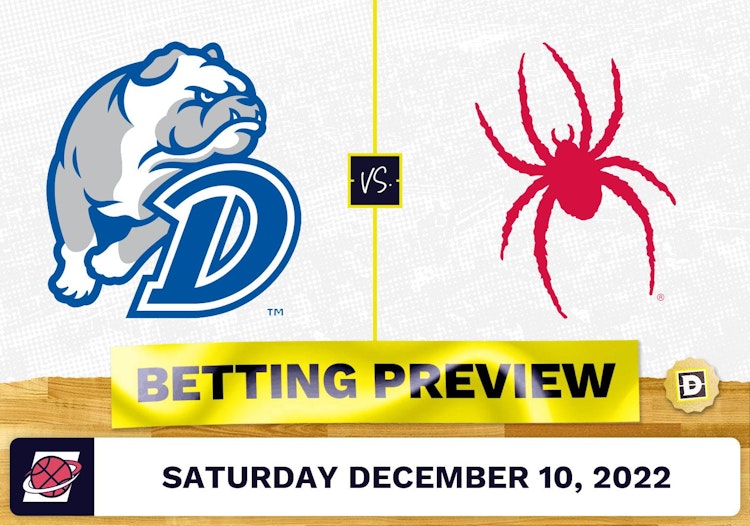 Drake vs. Richmond CBB Prediction and Odds - Dec 10, 2022