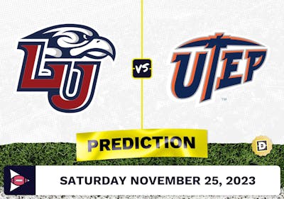 Liberty vs. Texas-El Paso CFB Prediction and Odds - November 25, 2023