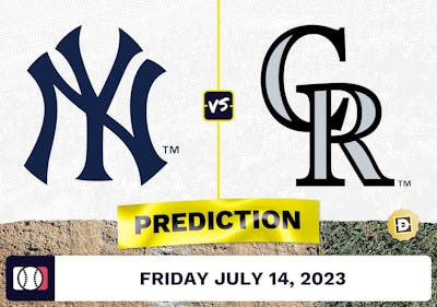 Yankees vs. Rockies Prediction for MLB Friday [7/14/2023]
