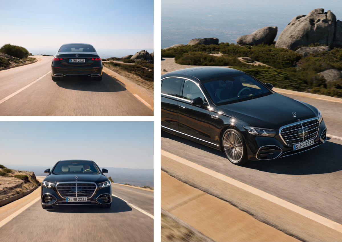 Das Exterieur der Mercedes-Benz S-Klasse